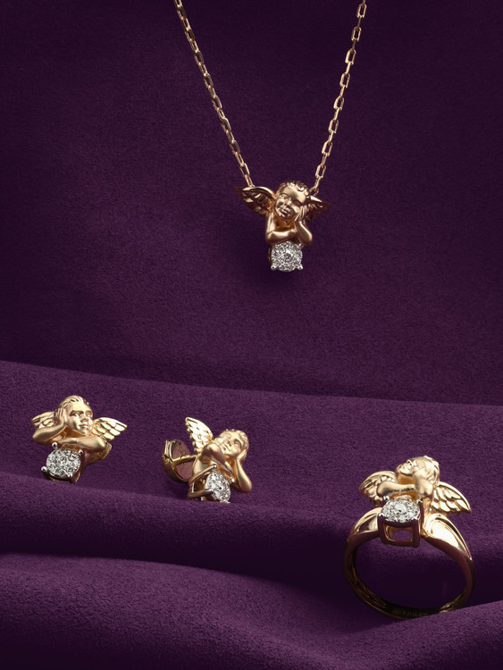 Колье из золота c бриллиантами