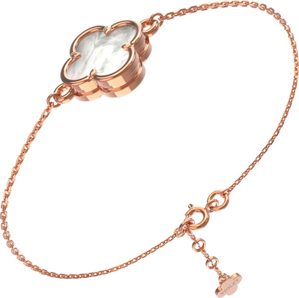 Браслет из золота c перламутром