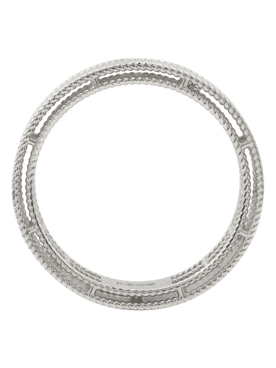 Кольцо из белого золота