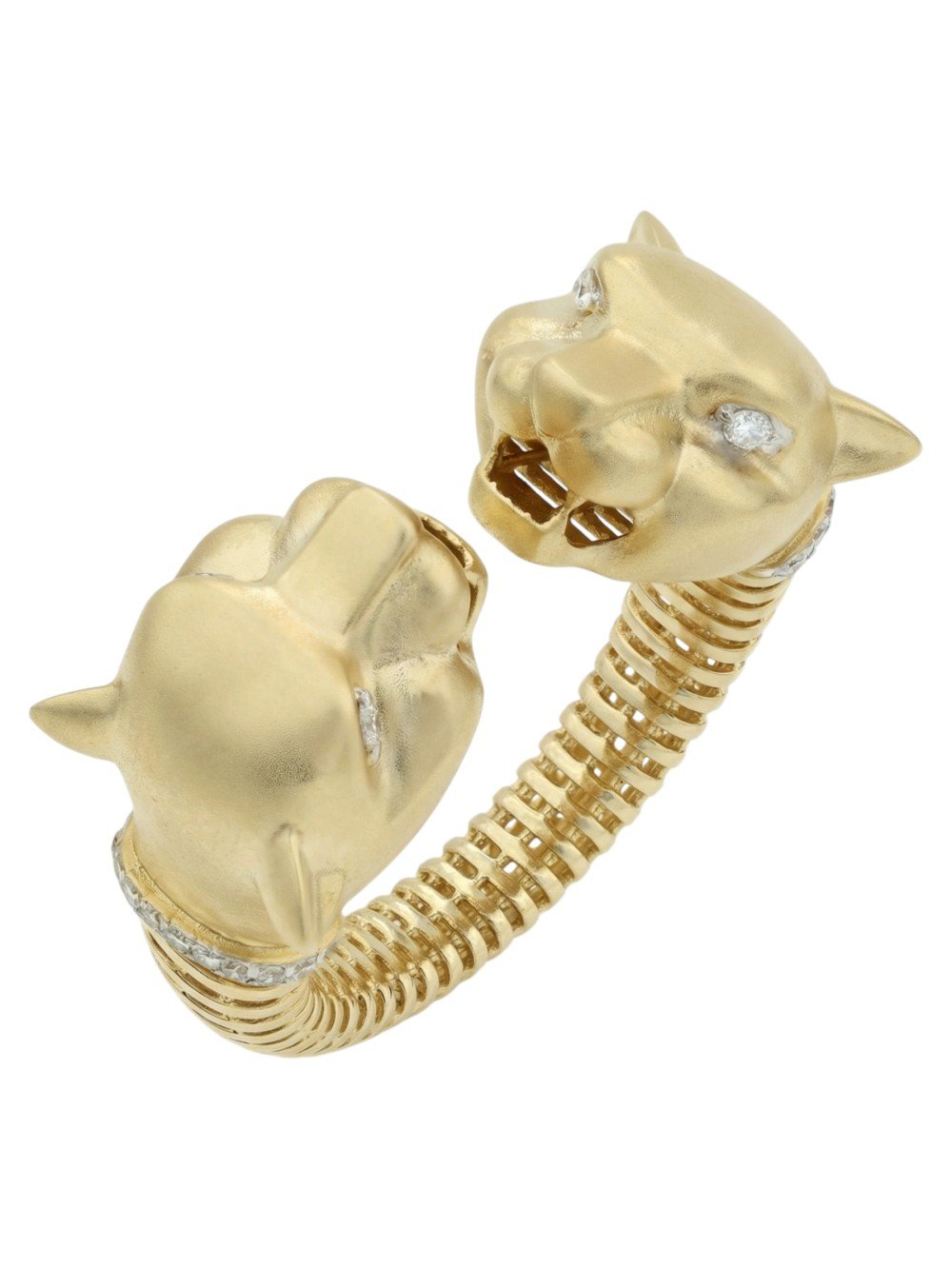 Кольцо из лимонного золота c бриллиантами