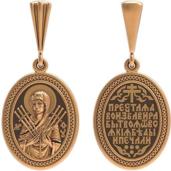 Образок из золота