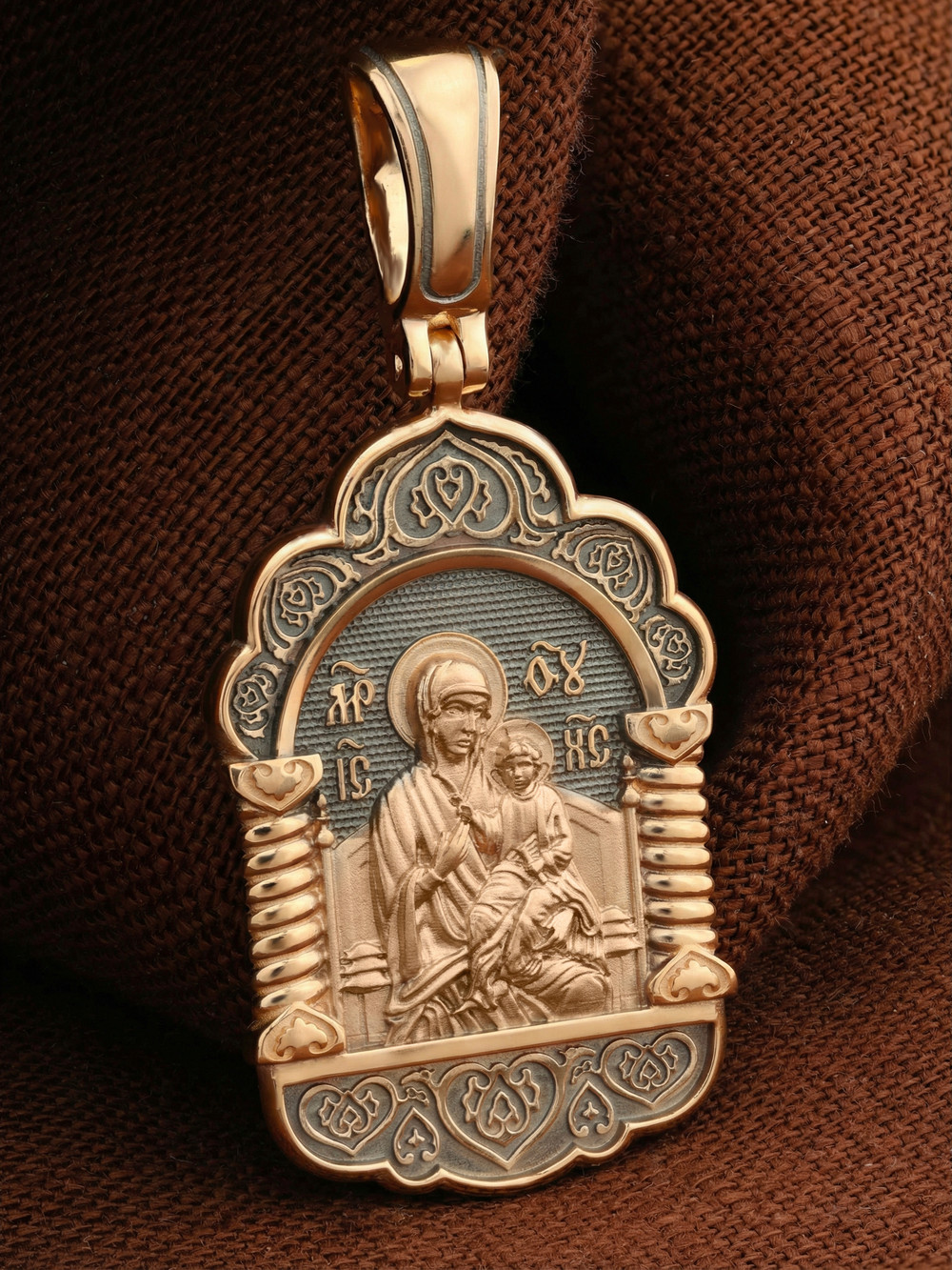 Образок из золота