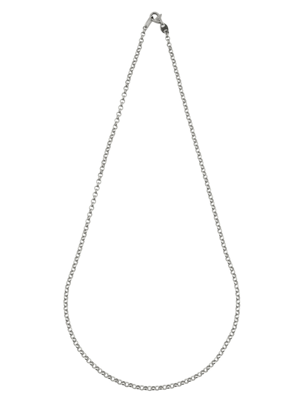 Цепь из белого золота