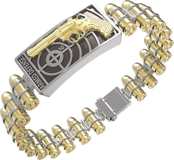 Браслет из лимонного золота