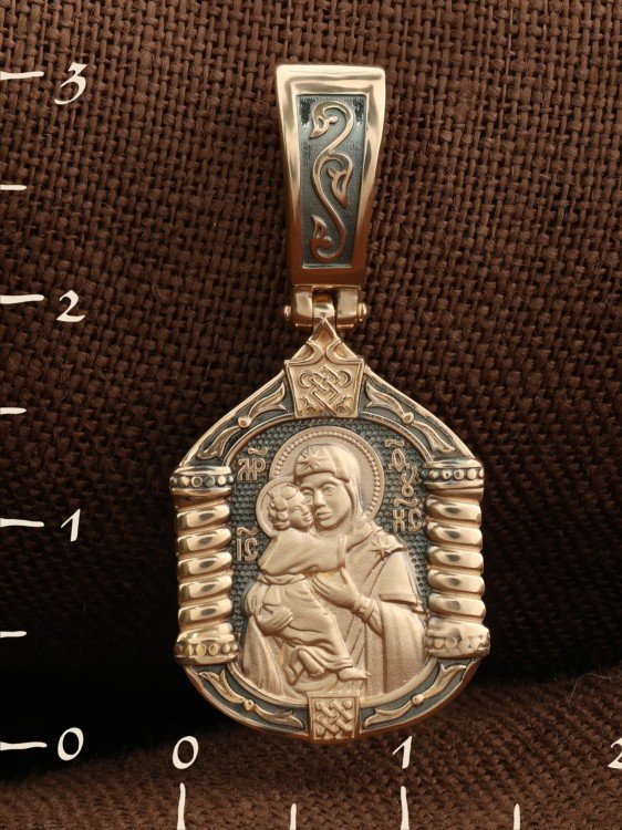 Образок из золота