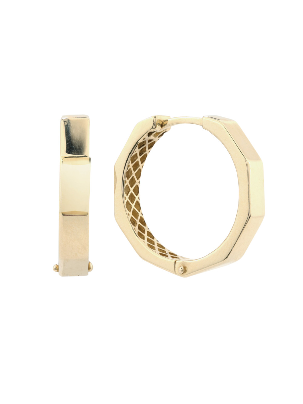 Серьги из лимонного золота