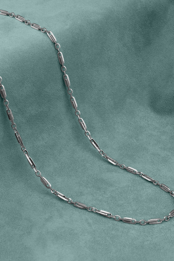 Цепь из белого золота