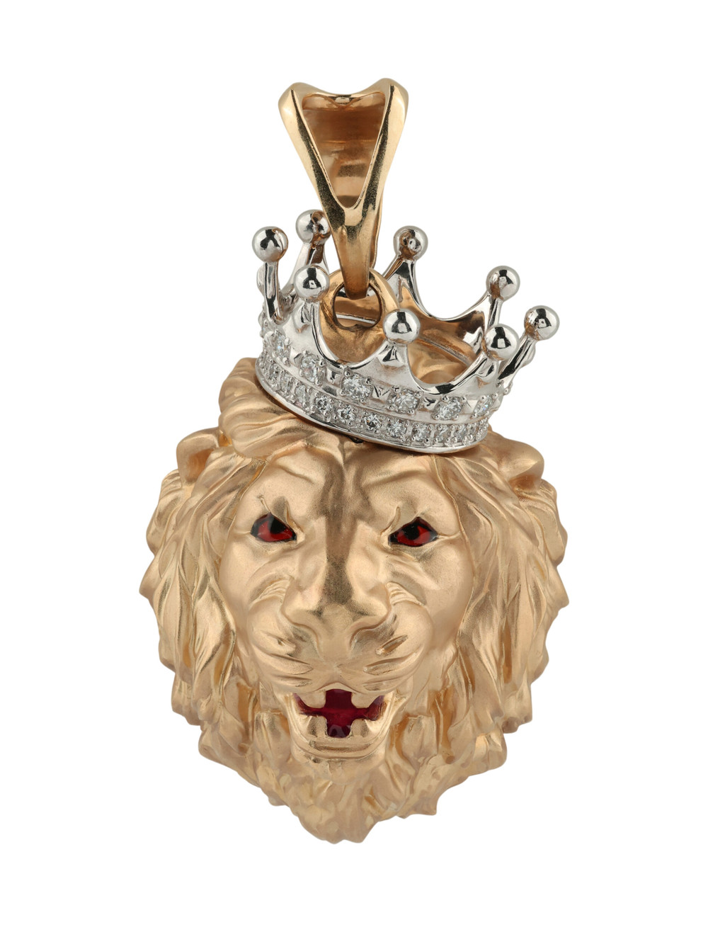 Подвеска из золота c эмаль и бриллиантами