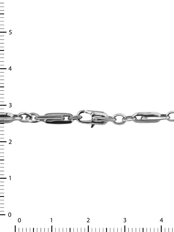 Цепь из белого золота