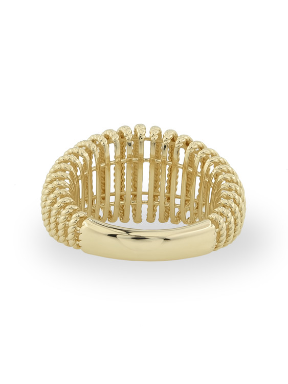 Кольцо из лимонного золота