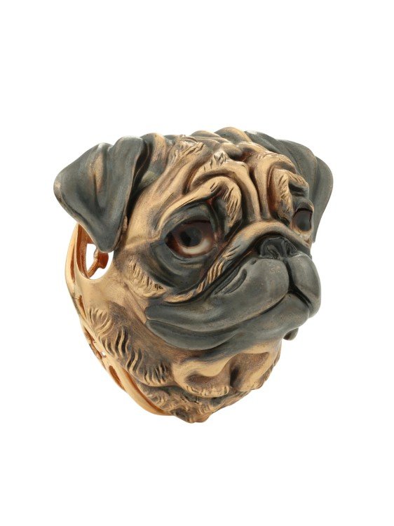 Подвеска из золота c эмаль