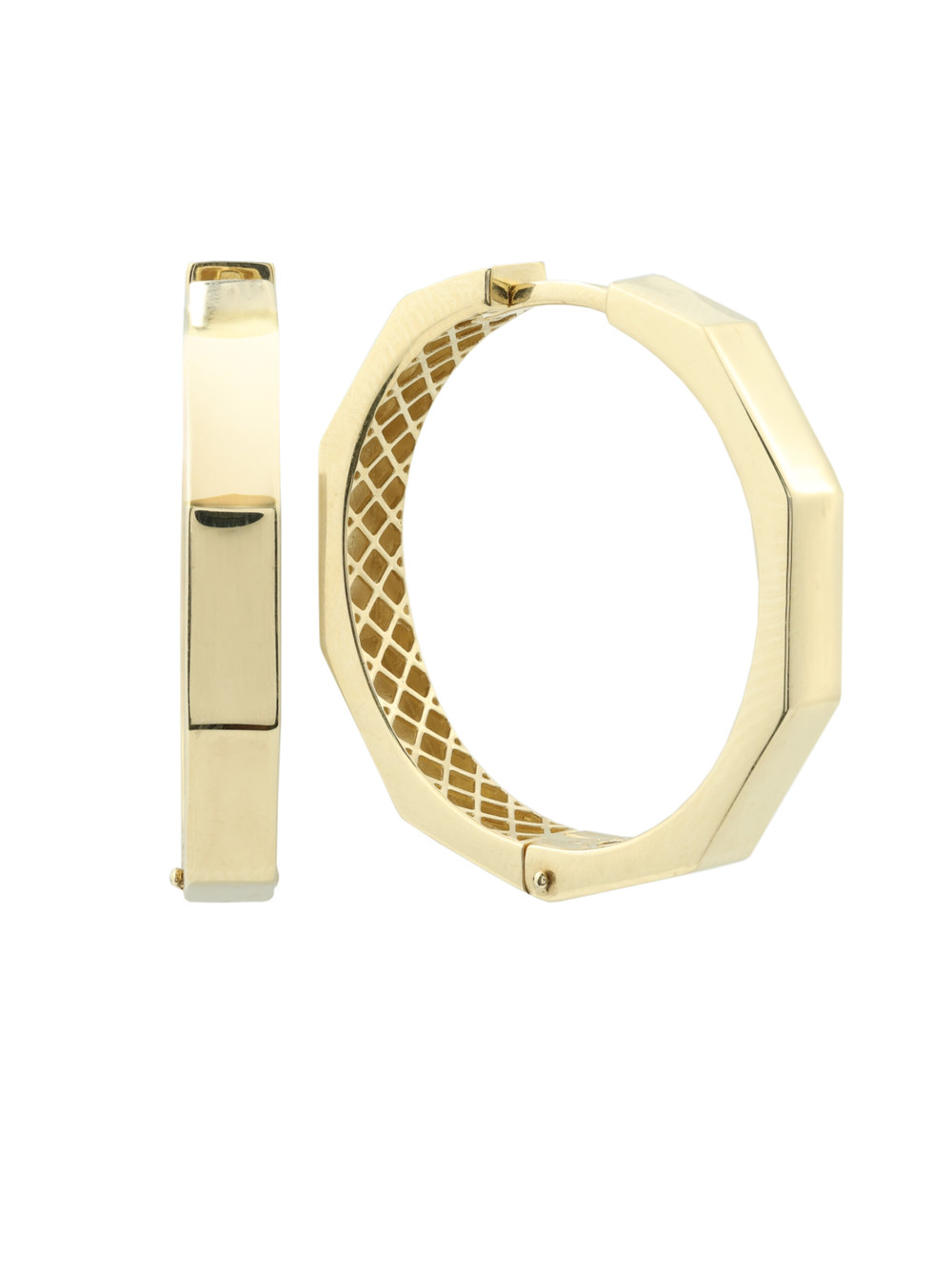 Серьги из лимонного золота