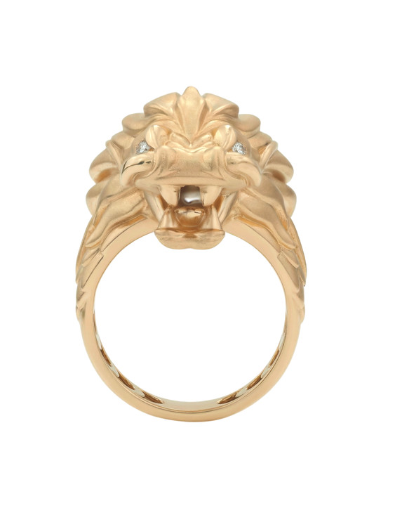 Кольцо из золота c бриллиантами